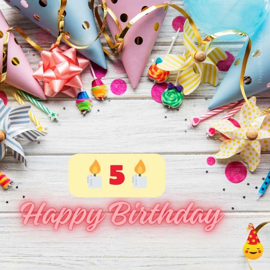 5 year daughter birthday wishes
