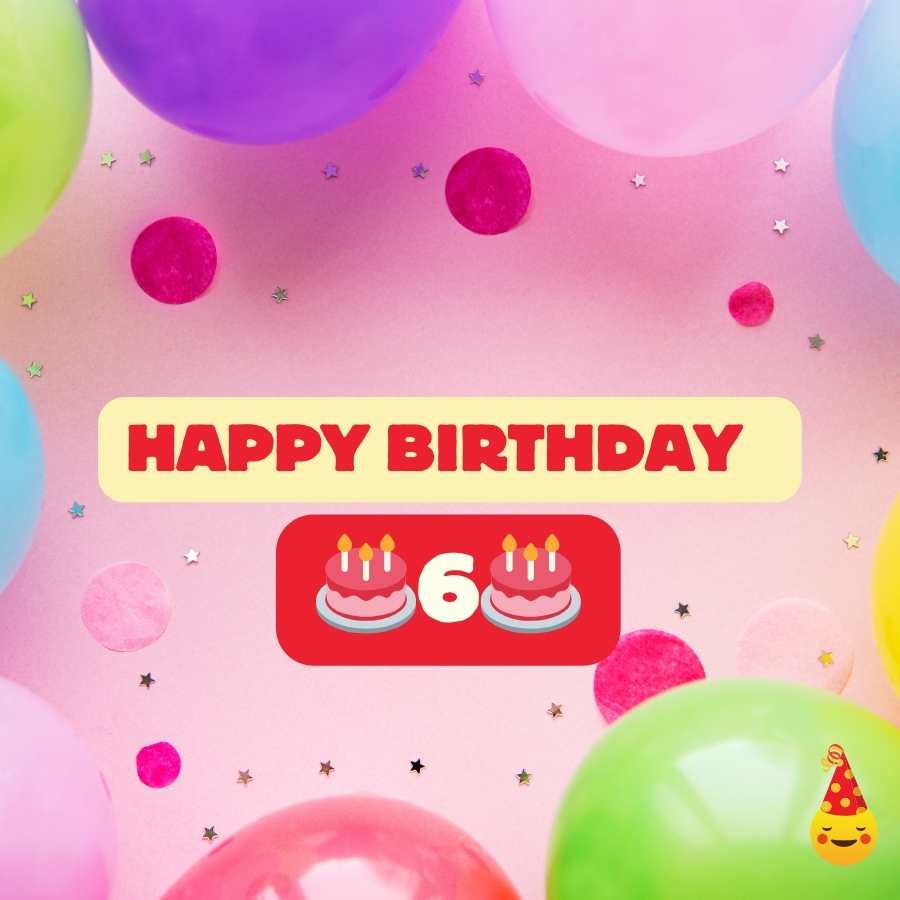 birthday wishes for 6 year old girl