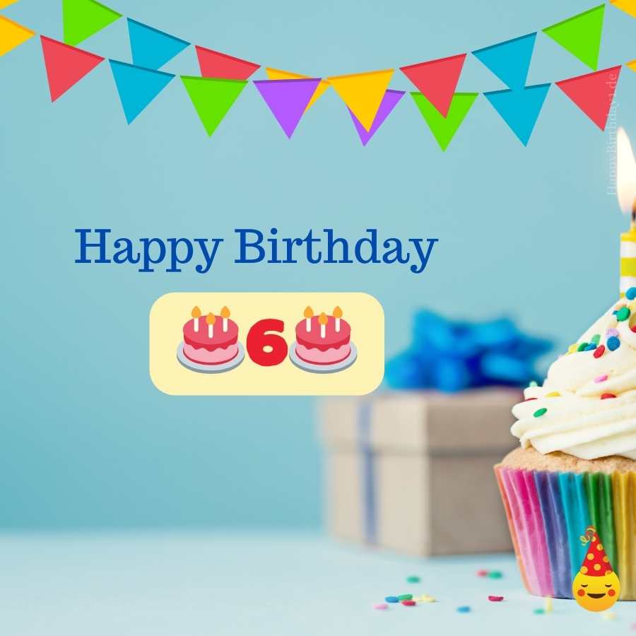birthday wishes to 6 year girl