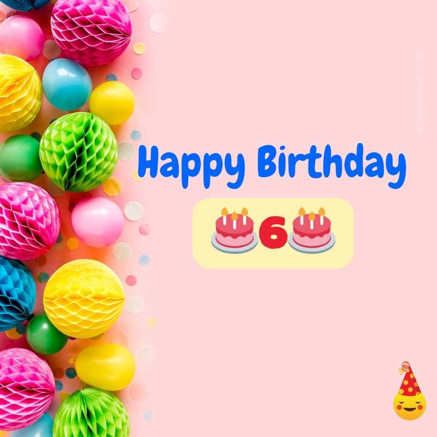 birthday wishes 6 year girl