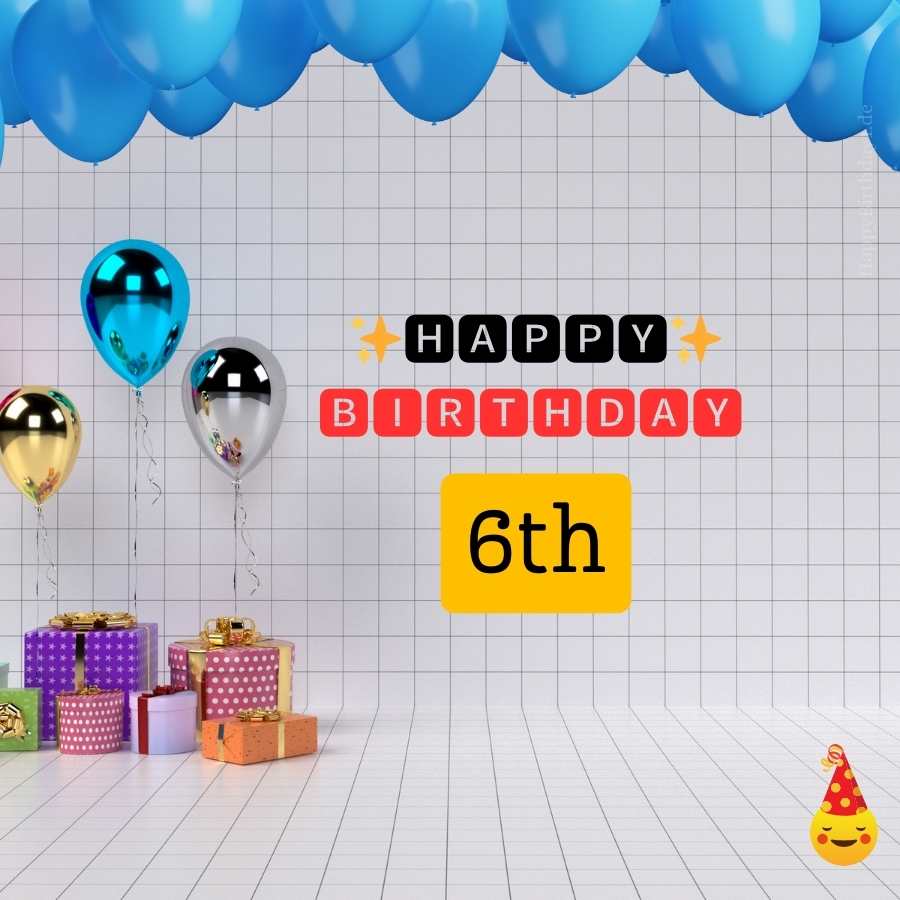 birthday wishes to my 6 year old son